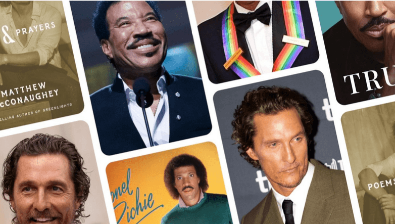 Finding Faith, Courage and Creative Confidence in Lionel Richie’s Truly and Matthew McConaughey’s Poems and Prayers